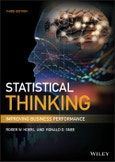 Statistical Thinking. Improving Business Performance. Edition No. 3. Wiley and SAS Business Series- Product Image