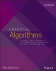 Essential Algorithms. A Practical Approach to Computer Algorithms Using Python and C#. Edition No. 2- Product Image