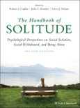 The Handbook of Solitude. Psychological Perspectives on Social Isolation, Social Withdrawal, and Being Alone. Edition No. 2- Product Image