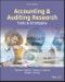 Accounting and Auditing Research. Tools and Strategies. Edition No. 10 - Product Thumbnail Image
