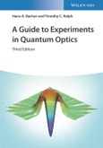 A Guide to Experiments in Quantum Optics. Edition No. 3- Product Image