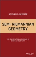Semi-Riemannian Geometry. The Mathematical Language of General Relativity. Edition No. 1- Product Image