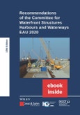 Recommendations of the Committee for Waterfront Structures Harbours and Waterways: EAU 2020, 10e incl. eBook as PDF. Edition No. 10- Product Image