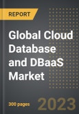 Global Cloud Database and DBaaS Market - Analysis By Database Type (SQL, NOSQL), Deployment Model (Private, Public, Hybrid), Enterprise Size, End-use, By Region, By Country: Market Insights and Forecast (2024-2029)- Product Image