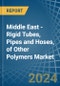 Middle East - Rigid Tubes, Pipes and Hoses, of Other Polymers - Market Analysis, Forecast, Size, Trends and Insights - Product Thumbnail Image