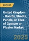 United Kingdom - Boards, Sheets, Panels, or Tiles of Gypsum or Plaster - Market Analysis, Forecast, Size, Trends and Insights - Product Thumbnail Image
