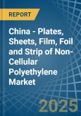 China - Plates, Sheets, Film, Foil and Strip of Non-Cellular Polyethylene - Market Analysis, Forecast, Size, Trends and Insights- Product Image