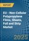 EU - Non-Cellular Polypropylene Films, Sheets, Foil and Strip - Market Analysis, Forecast, Size, Trends and Insights - Product Image