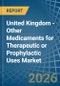 United Kingdom - Other Medicaments for Therapeutic or Prophylactic Uses - Market Analysis, forecast, Size, Trends and Insights - Product Thumbnail Image