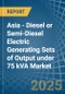 Asia - Diesel or Semi-Diesel Electric Generating Sets of Output under 75 kVA - Market Analysis, Forecast, Size, Trends and Insights - Product Image