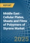 Middle East - Cellular Plates, Sheets and Films of Polyymers of Styrene - Market Analysis, Forecast, Size, Trends and Insights - Product Thumbnail Image