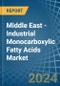 Middle East - Industrial Monocarboxylic Fatty Acids - Market Analysis, Forecast, Size, Trends and Insights - Product Thumbnail Image