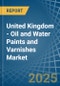 United Kingdom - Oil and Water Paints and Varnishes - Market Analysis, Forecast, Size, Trends and Insights - Product Thumbnail Image