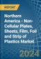 Northern America - Non-Cellular Plates, Sheets, Film, Foil and Strip of Plastics - Market Analysis, Forecast, Size, Trends and Insights - Product Image