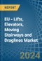 EU - Lifts, Elevators, Moving Stairways and Draglines - Market Analysis, Forecast, Size, Trends and Insights - Product Image