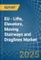 EU - Lifts, Elevators, Moving Stairways and Draglines - Market Analysis, Forecast, Size, Trends and Insights - Product Image