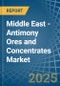 Middle East - Antimony Ores and Concentrates - Market Analysis, Forecast, Size, Trends and Insights - Product Thumbnail Image