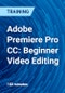 Adobe Premiere Pro CC: Beginner Video Editing - Product Thumbnail Image