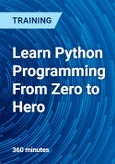 Learn Python Programming From Zero to Hero- Product Image