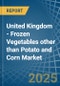 United Kingdom - Frozen Vegetables other than Potato and Corn - Market Analysis, Forecast, Size, Trends and Insights - Product Image