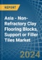 Asia - Non-Refractory Clay Flooring Blocks, Support or Filler Tiles - Market Analysis, Forecast, Size, Trends and Insights - Product Thumbnail Image