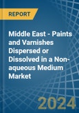 Middle East - Paints and Varnishes Dispersed or Dissolved in a Non-aqueous Medium - Market analysis, Forecast, Size, Trends and insights- Product Image