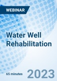 Water Well Rehabilitation - Webinar (Recorded)- Product Image