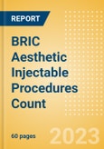 BRIC Aesthetic Injectable Procedures Count by Segments (Botulinum Toxin Type A Procedures, Hyaluronic Acid Filler Procedures and Non-Hyaluronic Acid Filler Procedures) and Forecast to 2030- Product Image