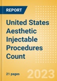 United States (US) Aesthetic Injectable Procedures Count by Segments (Botulinum Toxin Type A Procedures, Hyaluronic Acid Filler Procedures and Non-Hyaluronic Acid Filler Procedures) and Forecast to 2030- Product Image