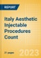 Italy Aesthetic Injectable Procedures Count by Segments (Botulinum Toxin Type A Procedures, Hyaluronic Acid Filler Procedures and Non-Hyaluronic Acid Filler Procedures) and Forecast to 2030 - Product Image