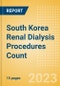 South Korea Renal Dialysis Procedures Count by Segments (Number of Hemodialysis Procedures and Number of Peritoneal Dialysis Procedures) and Forecast to 2030 - Product Thumbnail Image
