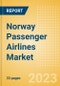 Norway Passenger Airlines Market Size by Passenger Type (Business and Leisure), Airline Categories (Low Cost, Full Service, Charter), Seats, Load Factor, Passenger Kilometres, and Forecast to 2026 - Product Thumbnail Image