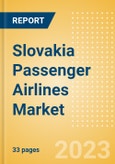 Slovakia Passenger Airlines Market Size by Passenger Type (Business and Leisure), Airline Categories (Low Cost, Full Service, Charter), Seats, Load Factor, Passenger Kilometres, and Forecast to 2026- Product Image