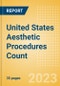 United States (US) Aesthetic Procedures Count by Segments (Aesthetic Injectable Procedures and Aesthetic Implant Procedures) and Forecast to 2030 - Product Thumbnail Image
