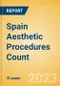 Spain Aesthetic Procedures Count by Segments (Aesthetic Injectable Procedures and Aesthetic Implant Procedures) and Forecast to 2030 - Product Image