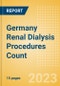 Germany Renal Dialysis Procedures Count by Segments (Number of Hemodialysis Procedures and Number of Peritoneal Dialysis Procedures) and Forecast to 2030 - Product Thumbnail Image