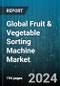 Global Fruit & Vegetable Sorting Machine Market by Type (Optical Sorting Machines, Shape Sorting Machines, Size Sorting Machines), Operation (Automatic, Manual, Semi-Automatic), End-User - Forecast 2024-2030 - Product Thumbnail Image