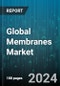 Global Membranes Market by Material (Ceramic, Polymeric), Technology (Micro-Filtration, Nano-Filtration, Reverse Osmosis), Application - Forecast 2023-2030 - Product Image