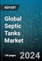 Global Septic Tanks Market by Product (Chambered Tanks, Conventional Tanks, Drip Distribution Tanks), Material (Concrete, Fiberglass, Polymer), Capacity, Application - Forecast 2024-2030 - Product Image