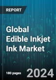 Global Edible Inkjet Ink Market by Type (Bottle Edible Ink, Cartridges Edible Ink), Distribution Channel (Offline, Online), End-users - Forecast 2024-2030- Product Image