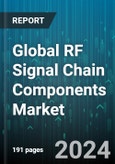 Global RF Signal Chain Components Market by Product (Amplifiers, Attenuators, Couplers), Material (Gallium Arsenide, Gallium Nitride, Silicon Germanium), Frequency Bandwidth, Application - Forecast 2024-2030- Product Image