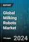 Global Milking Robots Market by Component (Hardware, Services, Software), System Type (Automated Milking Rotary, Multi-Stall Unit, Single-Stall Unit), Herd Size, Species - Forecast 2024-2030 - Product Thumbnail Image