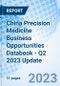 China Precision Medicine Business Opportunities Databook - Q2 2023 Update - Product Thumbnail Image