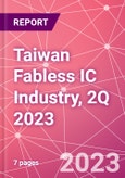 Taiwan Fabless IC Industry, 2Q 2023- Product Image