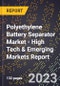 2023 Global Forecast for Polyethylene Battery Separator Market (2024-2029 Outlook) - High Tech & Emerging Markets Report - Product Image
