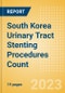 South Korea Urinary Tract Stenting Procedures Count by Segments (Prostatic Stenting Procedures, Ureteral Stenting Procedures and Urethral Stenting Procedures) and Forecast to 2030 - Product Thumbnail Image