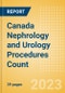 Canada Nephrology and Urology Procedures Count by Segments (Renal Dialysis Procedures, Nephrolithiasis Procedures and Urinary Tract Stenting Procedures) and Forecast to 2030 - Product Thumbnail Image