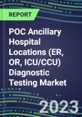 2023 POC Ancillary Hospital Locations (ER, OR, ICU/CCU) Diagnostic Testing Market: 2022 Supplier Shares and 2022-2027 Segment Forecasts by Test, Competitive Intelligence, Emerging Technologies, Instrumentation and Opportunities for Suppliers- Product Image