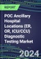 2024 POC Ancillary Hospital Locations (ER, OR, ICU/CCU) Diagnostic Testing Market: 2023 Supplier Shares and 2023-2029 Segment Forecasts by Test, Competitive Intelligence, Emerging Technologies, Instrumentation and Opportunities for Suppliers - Product Image