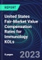 United States Fair-Market Value Compensation Rates for Immunology KOLs - Product Thumbnail Image